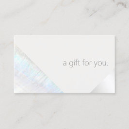 Modernes Wellness-Center Beauty Salon Geschenkguts Rabattkarte