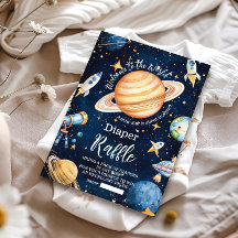 Modernes Weltraum Außengalaxie Diapper Raffle