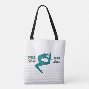 Modernes White, Black & Aquamarin Dance Angebot
