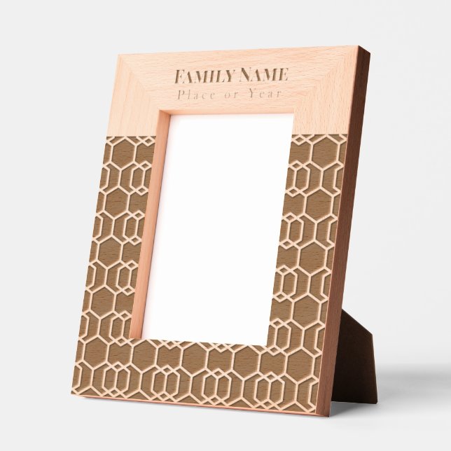 Modernes Wiederholmuster Geätzte Rahmen (Links)