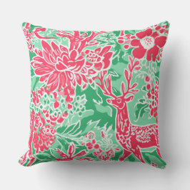 Modernes Winterkissen mit Schneeflocken - neutral Kissen