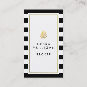 Modernes wirkliches Anwesen Businesscards Visitenkarte