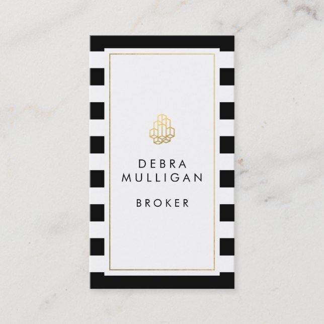 Modernes wirkliches Anwesen Businesscards Visitenkarte (Vorderseite)