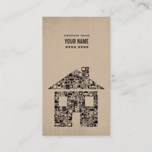 Modernes wirkliches Anwesen-wirkliche Visitenkarte