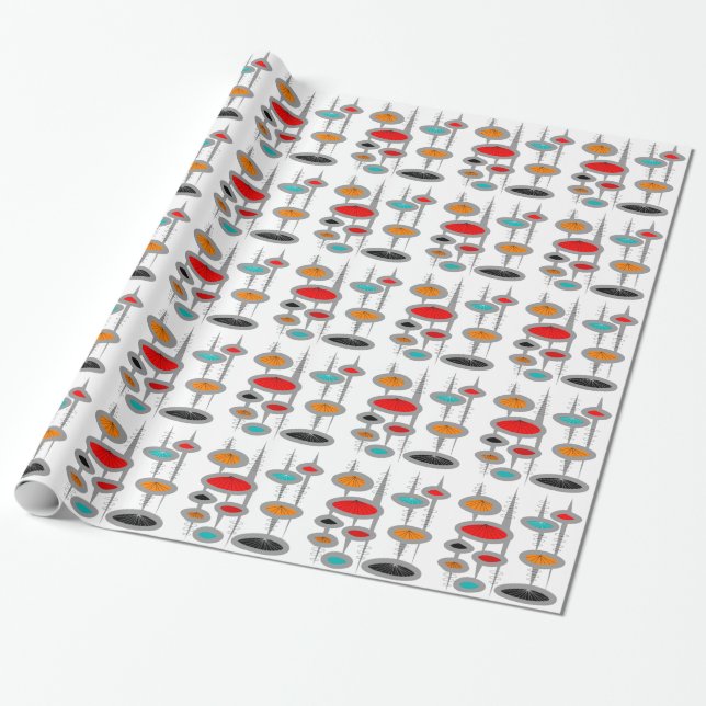 Modernes Wrapping Paper #60 aus dem Mittelalter Geschenkpapier (Ungerollt)