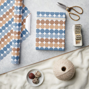 Modernes Wrapping Paper aus der Mitte des Jahrhund Geschenkpapier