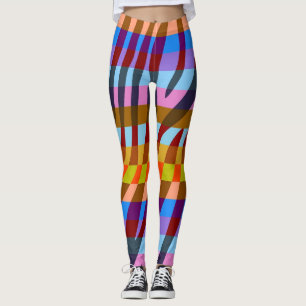 Modernes Zebra-Druckmuster #5 Leggings