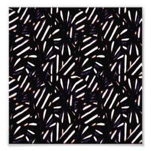 Modernes Zebra-Druckmuster Fotodruck