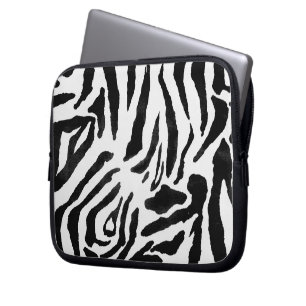 Modernes Zebra Laptopschutzhülle