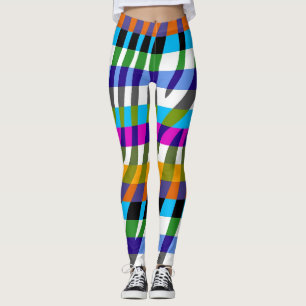 Modernes Zebradruckmuster #10 Leggings