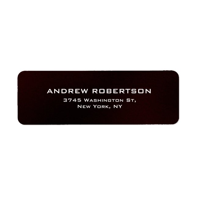 Modernes, zeitgenössisches Braun Elegant (Vorne)