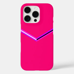 Modernes Zickzack Muster iPhone 16 Pro Hülle