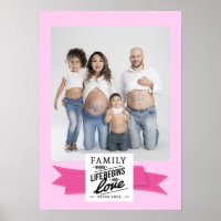 Modernes Zitat-Familienposter für kundenspezifisch
