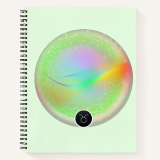 Modernes Zodiac-Zeichen Taurus Zitat-Erdelement Notizbuch