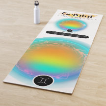 Modernes Zodiac-Zeichen-Zwillingsflugelement