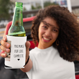 Modernes Zwei-Foto | Sie machen unser Leben zu ein Dosenkühler