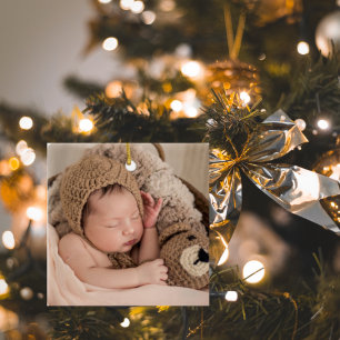 Modernes Zwei-Foto   Sie machen unser Leben zu ein Keramikornament