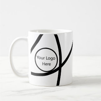 modernisieren Sie Ihr Logo hier Minimalistisch Abs Kaffeetasse