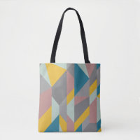 Modernistische Geometrie Kunst - erdige Farben