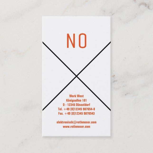 modernistische Karten (Vorderseite)