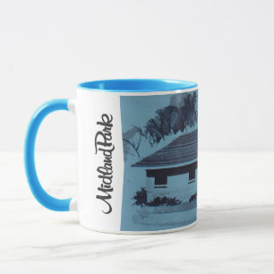 Modernistisches 60er House - Die Woodridge-Tasse Tasse