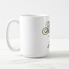 Modernste Maßstäbe danke Kaffeetasse