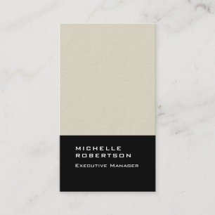Modernstes schlicht minimalistisches Design Visitenkarte