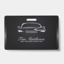 Modernstes, schwarz-minimalistisches Automobilgesc