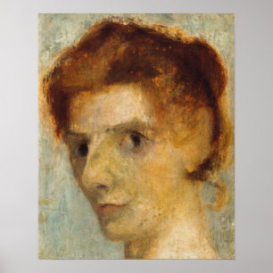 Modersohn-Becker - Selbstporträt 1898 Poster