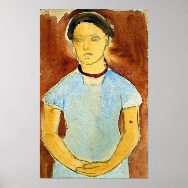 Modersohn-Becker - Studie für Lee Hoetger Poster (Vorne)
