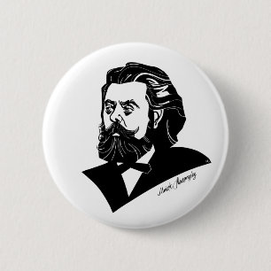 Modest Mussorgsky Button