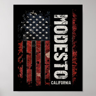 Modesto California Poster