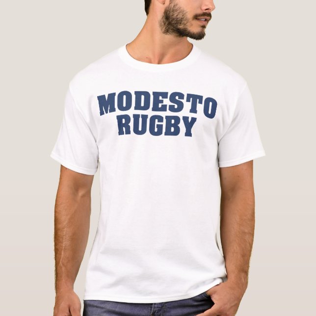 Modesto-Rugby, lässt FAHRT T-Shirt (Vorderseite)