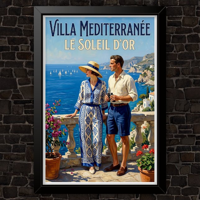 Modewerbung im Stil der 1920er Jahre Poster (Von Creator hochgeladen)