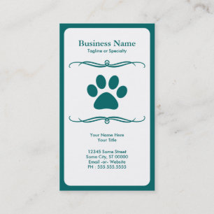 Modhaustiertatze Visitenkarte