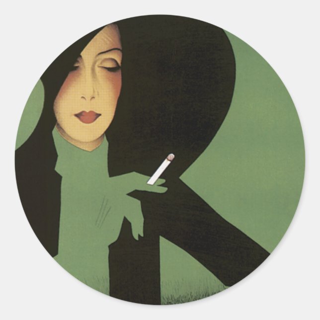 Modiano Runder Aufkleber (Vorderseite)