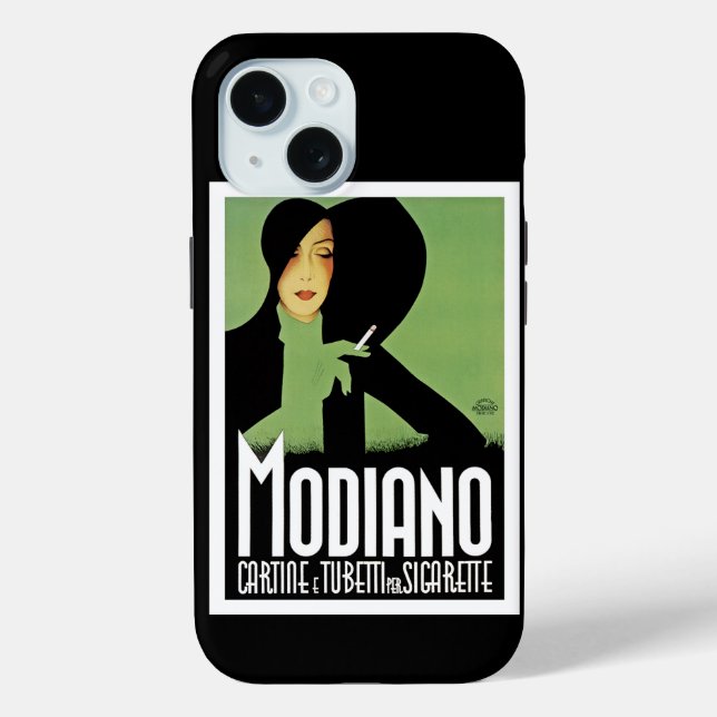 Modiano Zigarettenpapier Case-Mate iPhone Hülle (Rückseite)