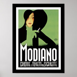 Modiano Zigarettenpapiere Poster