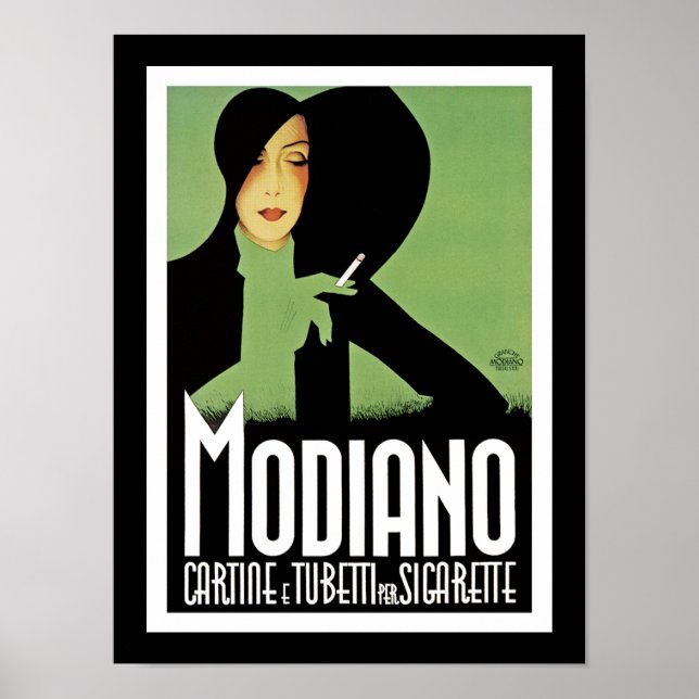 Modiano Zigarettenpapiere Poster (Vorne)
