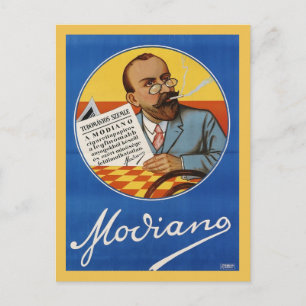 Modiano Zigarettenpapiere Werbung Vintage Postkarte