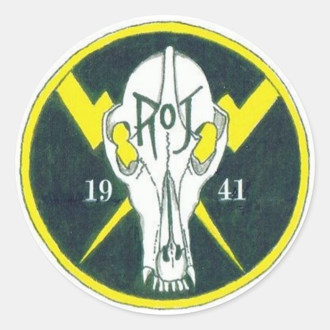 Modifizierter ROJ Patch Runder Aufkleber (Vorderseite)