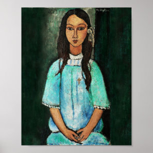 Modigliani Alice Vintag Fine Art Malerei Poster