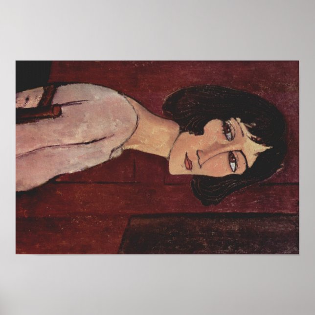 Modigliani Amedeo Portrait Poster (Vorne)