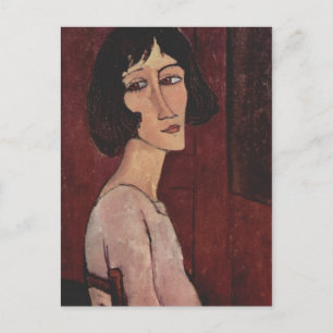 Modigliani Amedeo Portrait Postkarte