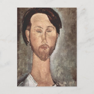 Modigliani Amedeo Portrait Postkarte
