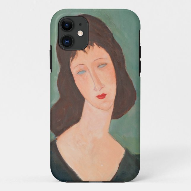 Modigliani Amedeo Porträt Case-Mate iPhone Hülle (Rückseite)