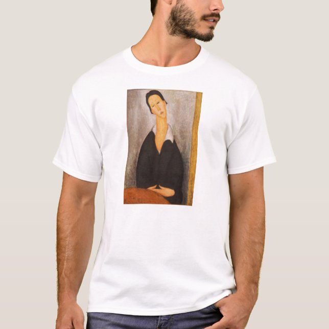 Modigliani Amedeo Porträt T-Shirt (Vorderseite)