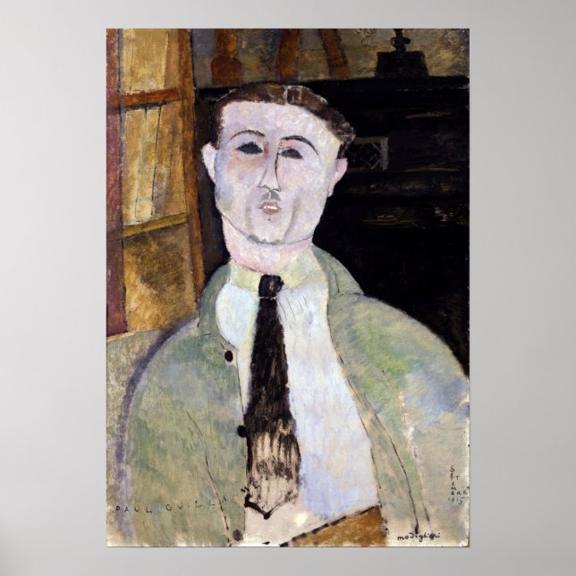 Modigliani - Paul Guillaume Poster (Vorne)