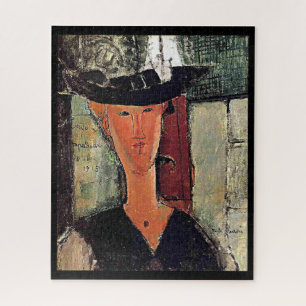 Modigliani - Portrait von Madame Pompadour Puzzle