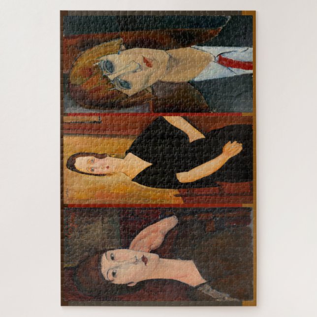 Modigliani Portraits Puzzle (Vertikal)